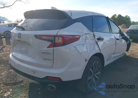 2025 Acura Rdx A-Spec Advance Package z USA, uszkodzony, nr VIN 5J8TC2H88SL001247